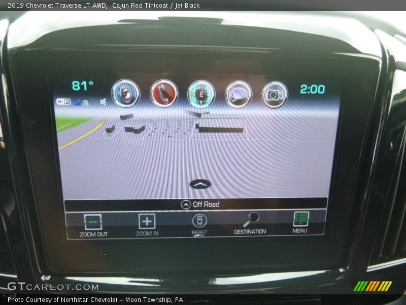 Cajun Red Tintcoat / Jet Black 2019 Chevrolet Traverse LT AWD