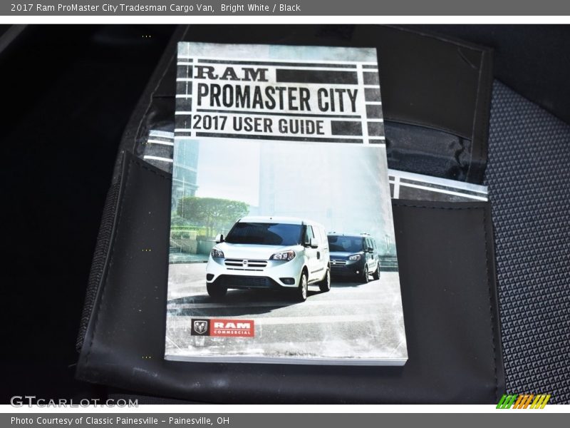 Bright White / Black 2017 Ram ProMaster City Tradesman Cargo Van