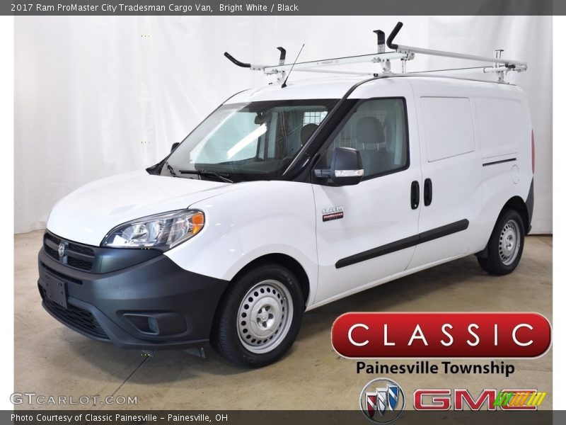 Bright White / Black 2017 Ram ProMaster City Tradesman Cargo Van