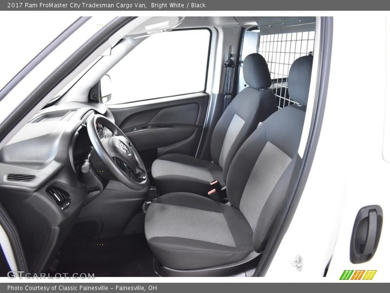 Bright White / Black 2017 Ram ProMaster City Tradesman Cargo Van