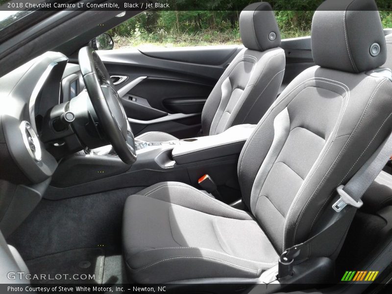Front Seat of 2018 Camaro LT Convertible