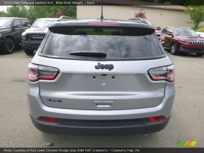 Billet Silver Metallic / Black 2019 Jeep Compass Limited 4x4