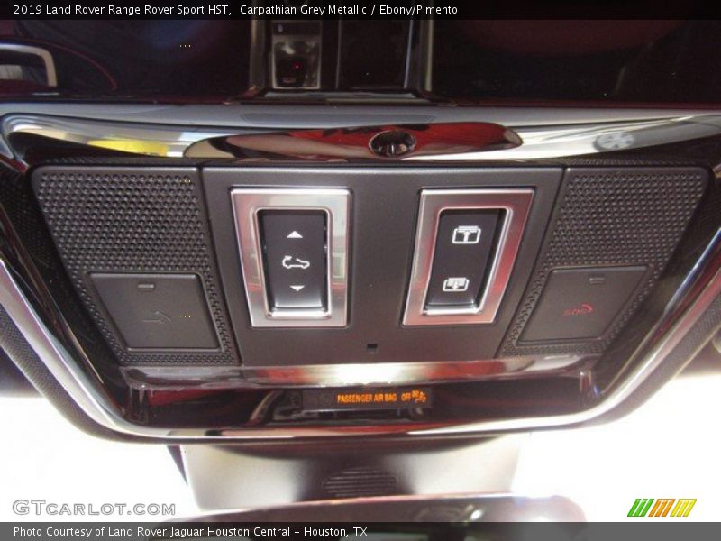 Carpathian Grey Metallic / Ebony/Pimento 2019 Land Rover Range Rover Sport HST
