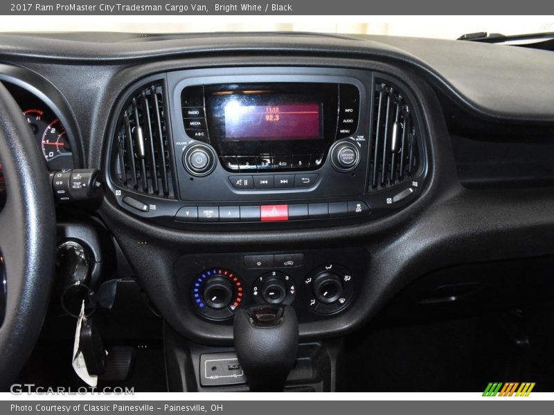 Bright White / Black 2017 Ram ProMaster City Tradesman Cargo Van