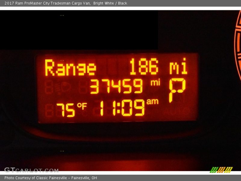 Bright White / Black 2017 Ram ProMaster City Tradesman Cargo Van