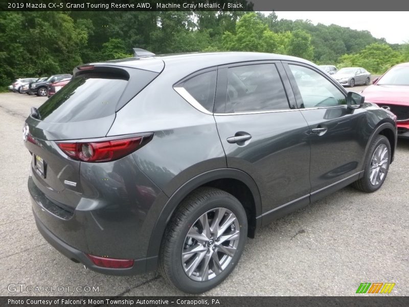 Machine Gray Metallic / Black 2019 Mazda CX-5 Grand Touring Reserve AWD