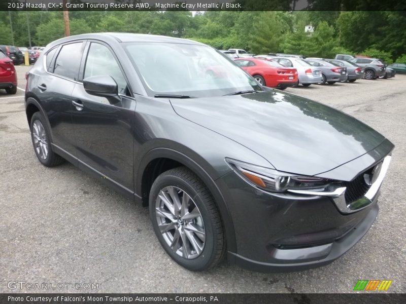 Machine Gray Metallic / Black 2019 Mazda CX-5 Grand Touring Reserve AWD