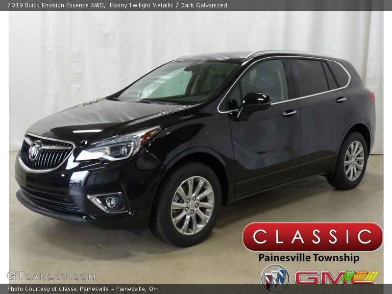 Ebony Twilight Metallic / Dark Galvanized 2019 Buick Envision Essence AWD