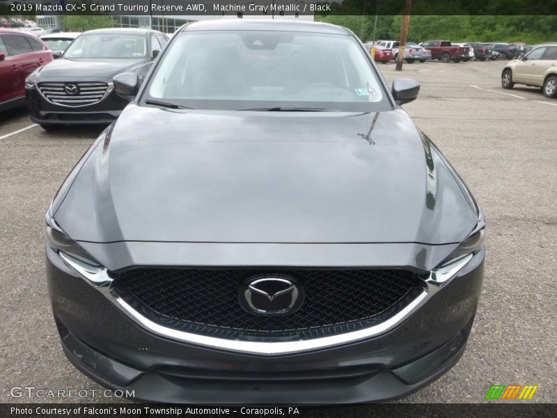 Machine Gray Metallic / Black 2019 Mazda CX-5 Grand Touring Reserve AWD