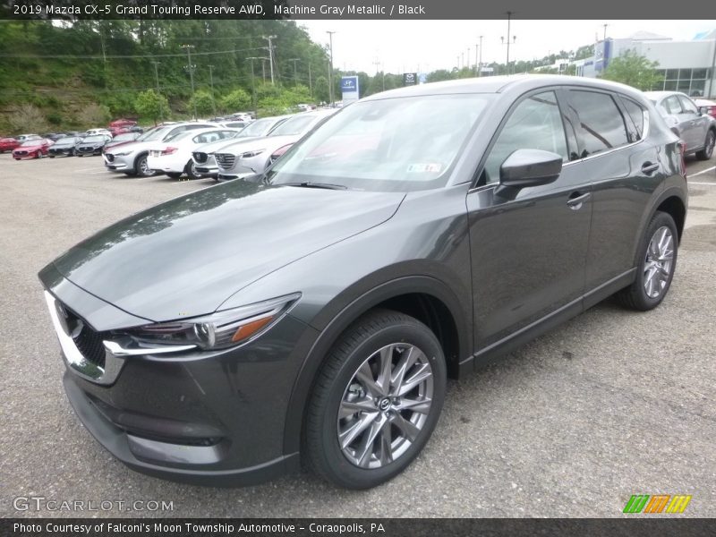 Machine Gray Metallic / Black 2019 Mazda CX-5 Grand Touring Reserve AWD