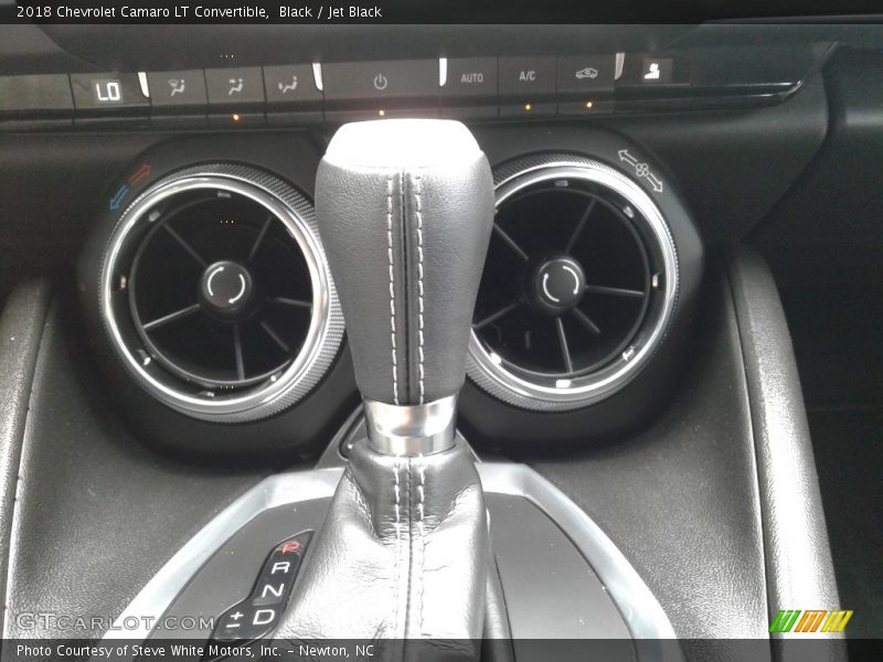 Black / Jet Black 2018 Chevrolet Camaro LT Convertible