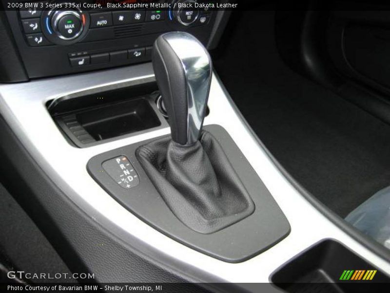 Black Sapphire Metallic / Black Dakota Leather 2009 BMW 3 Series 335xi Coupe