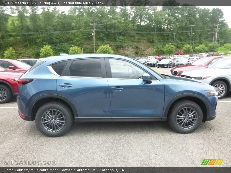 Eternal Blue Mica / Black 2019 Mazda CX-5 Touring AWD