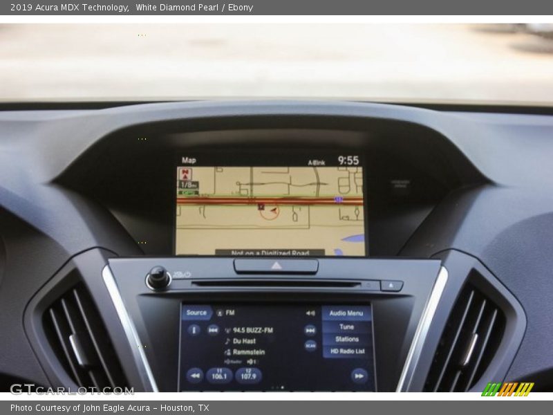 Navigation of 2019 MDX Technology