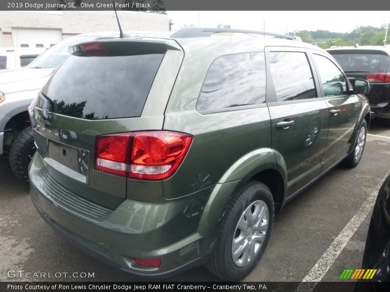 Olive Green Pearl / Black 2019 Dodge Journey SE