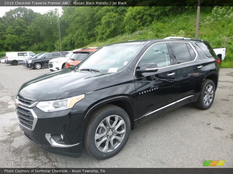 Mosaic Black Metallic / Jet Black 2019 Chevrolet Traverse Premier AWD