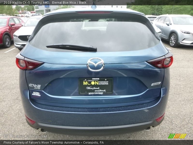 Eternal Blue Mica / Black 2019 Mazda CX-5 Touring AWD