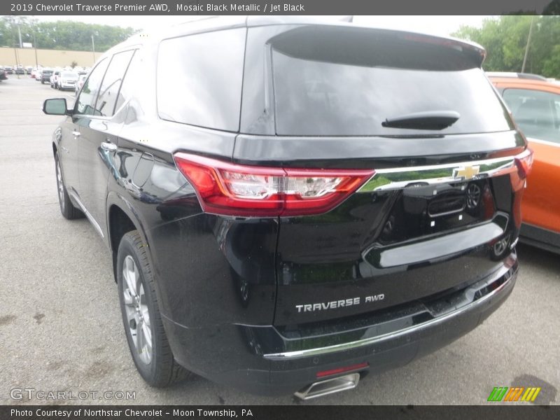 Mosaic Black Metallic / Jet Black 2019 Chevrolet Traverse Premier AWD