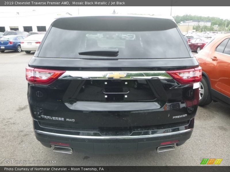 Mosaic Black Metallic / Jet Black 2019 Chevrolet Traverse Premier AWD