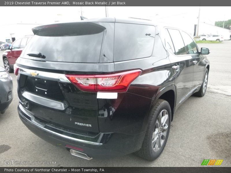 Mosaic Black Metallic / Jet Black 2019 Chevrolet Traverse Premier AWD