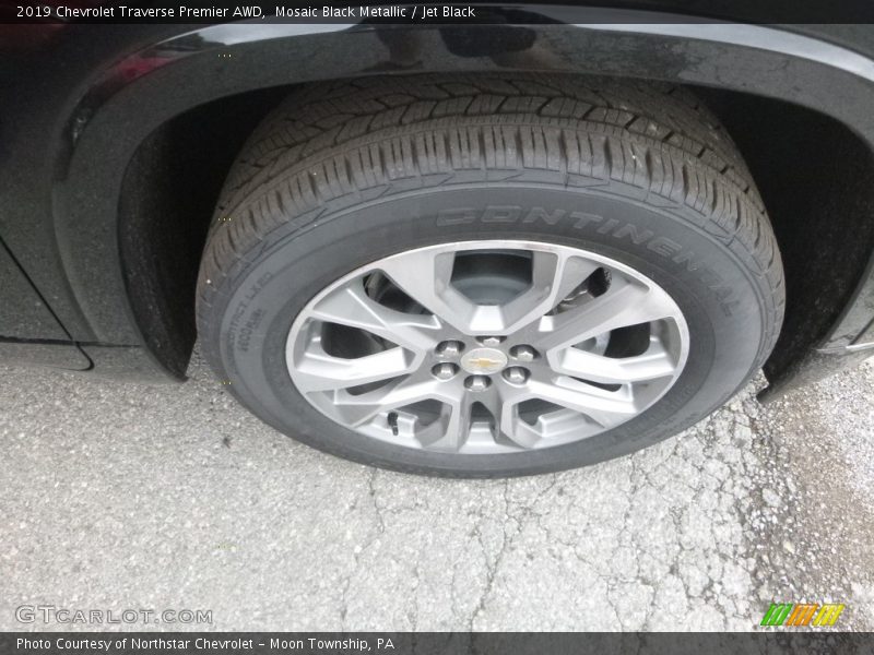 Mosaic Black Metallic / Jet Black 2019 Chevrolet Traverse Premier AWD
