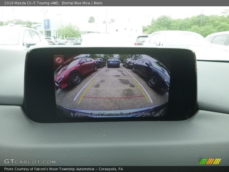 Eternal Blue Mica / Black 2019 Mazda CX-5 Touring AWD