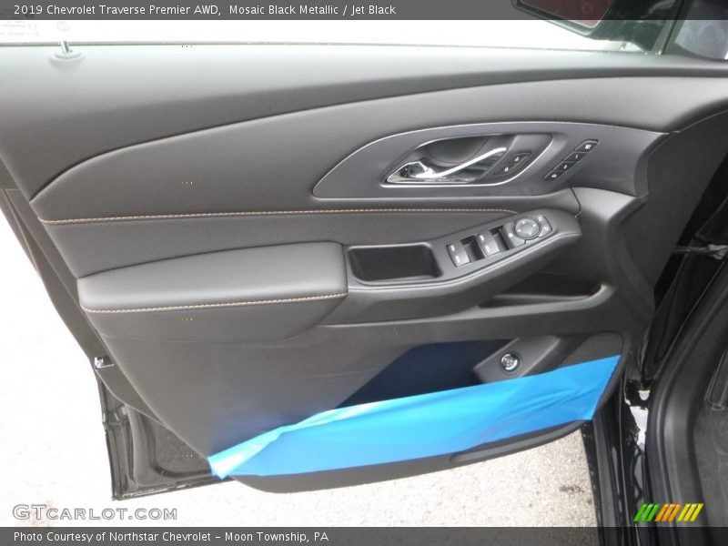 Mosaic Black Metallic / Jet Black 2019 Chevrolet Traverse Premier AWD