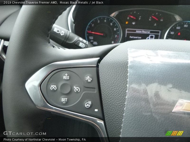 Mosaic Black Metallic / Jet Black 2019 Chevrolet Traverse Premier AWD