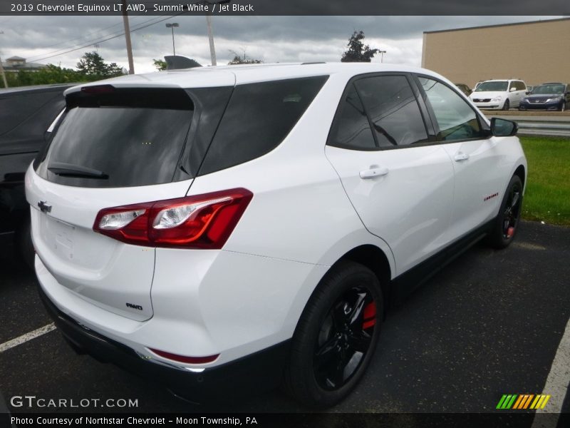 Summit White / Jet Black 2019 Chevrolet Equinox LT AWD