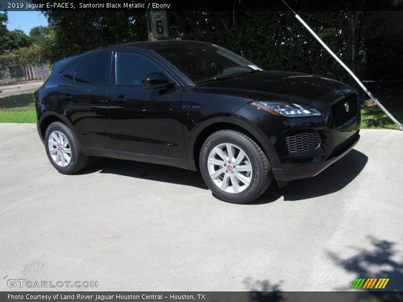 Santorini Black Metallic / Ebony 2019 Jaguar E-PACE S