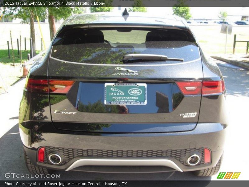 Santorini Black Metallic / Ebony 2019 Jaguar E-PACE S