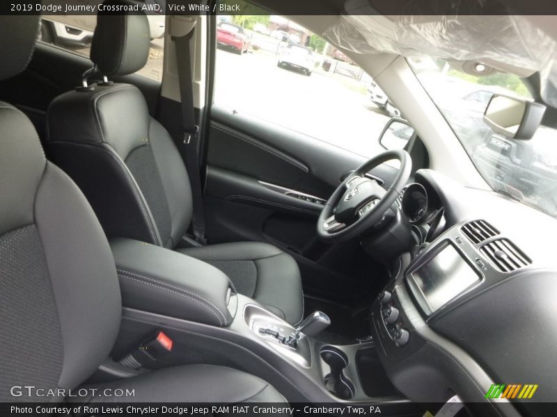 Vice White / Black 2019 Dodge Journey Crossroad AWD