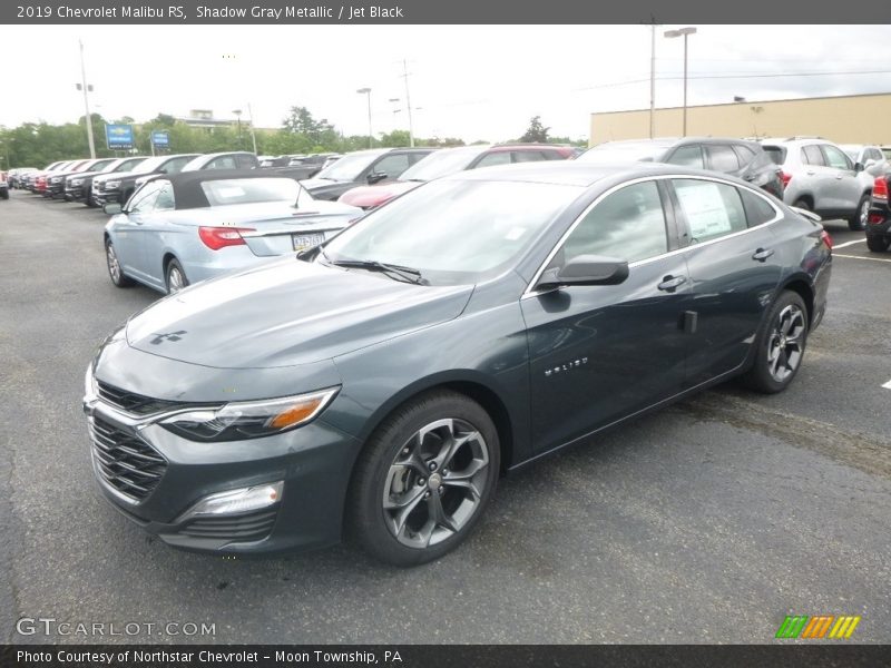 Shadow Gray Metallic / Jet Black 2019 Chevrolet Malibu RS