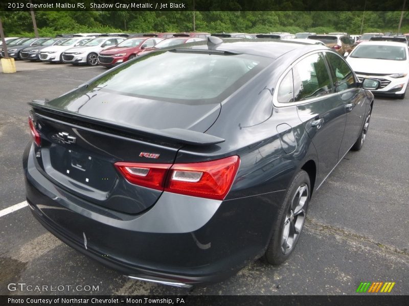 Shadow Gray Metallic / Jet Black 2019 Chevrolet Malibu RS