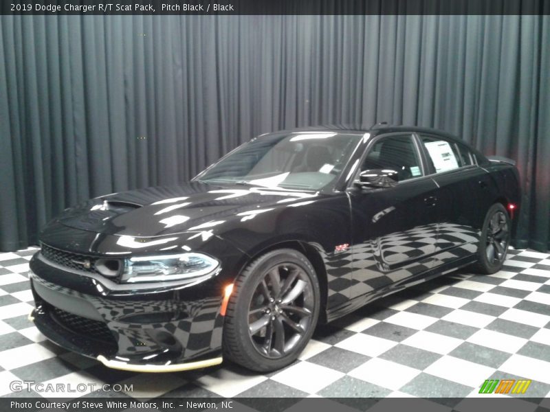 Pitch Black / Black 2019 Dodge Charger R/T Scat Pack