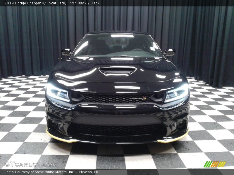 Pitch Black / Black 2019 Dodge Charger R/T Scat Pack