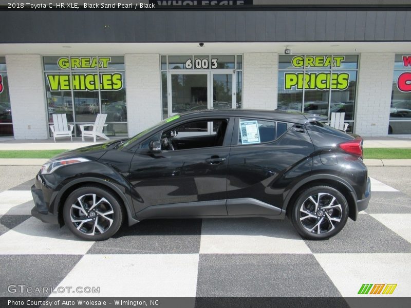 Black Sand Pearl / Black 2018 Toyota C-HR XLE