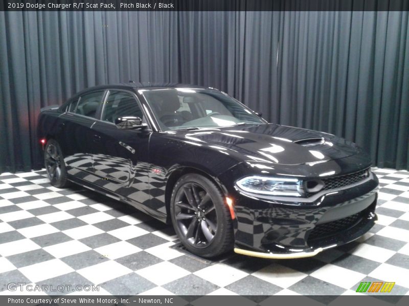 Pitch Black / Black 2019 Dodge Charger R/T Scat Pack