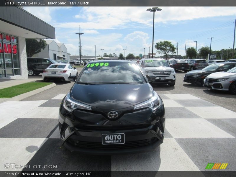 Black Sand Pearl / Black 2018 Toyota C-HR XLE