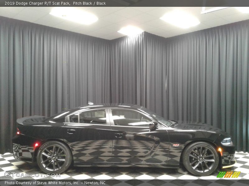 Pitch Black / Black 2019 Dodge Charger R/T Scat Pack