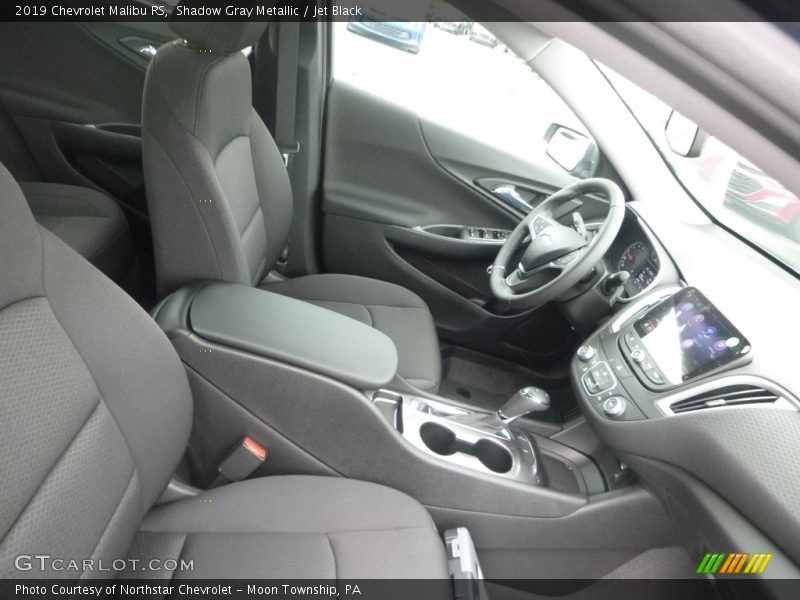 Shadow Gray Metallic / Jet Black 2019 Chevrolet Malibu RS