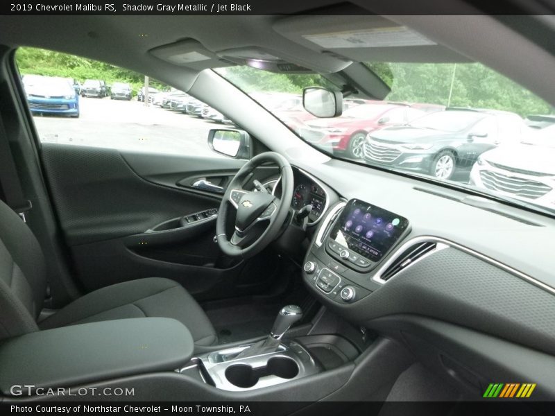 Shadow Gray Metallic / Jet Black 2019 Chevrolet Malibu RS