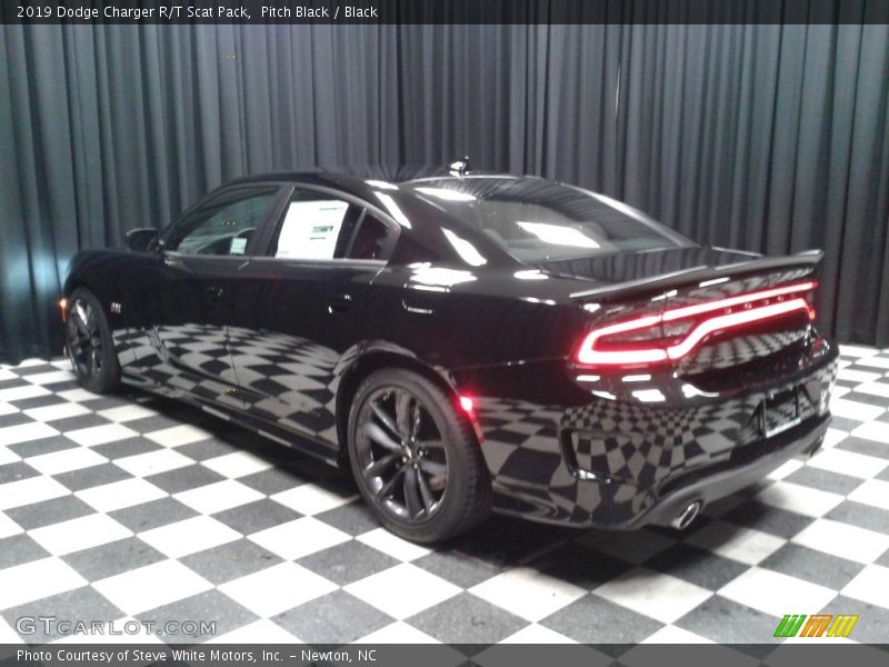 Pitch Black / Black 2019 Dodge Charger R/T Scat Pack