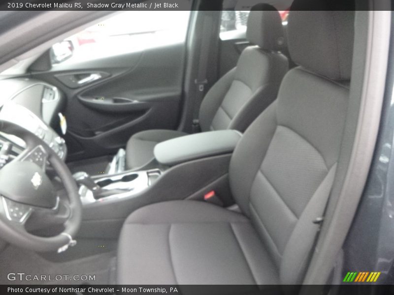 Shadow Gray Metallic / Jet Black 2019 Chevrolet Malibu RS
