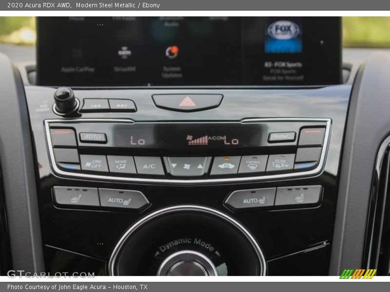 Controls of 2020 RDX AWD