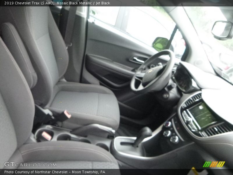 Mosaic Black Metallic / Jet Black 2019 Chevrolet Trax LS AWD