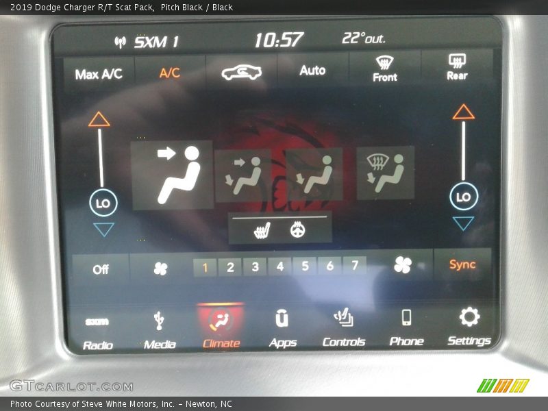 Pitch Black / Black 2019 Dodge Charger R/T Scat Pack
