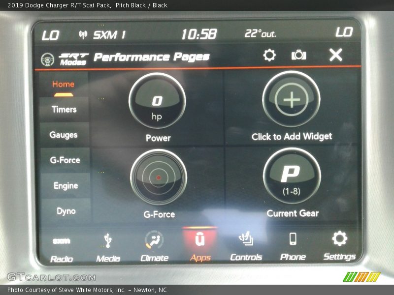Pitch Black / Black 2019 Dodge Charger R/T Scat Pack