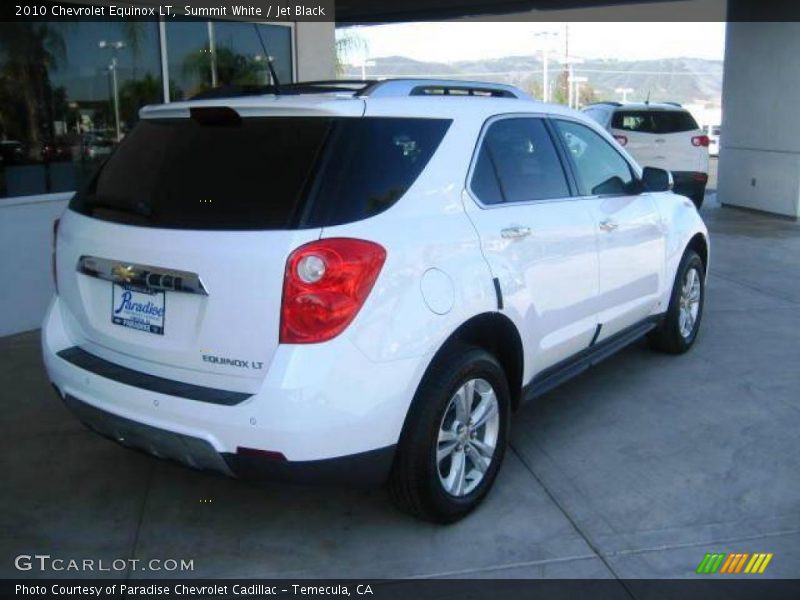 Summit White / Jet Black 2010 Chevrolet Equinox LT
