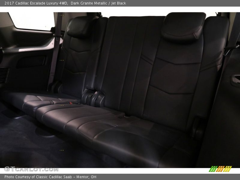 Dark Granite Metallic / Jet Black 2017 Cadillac Escalade Luxury 4WD